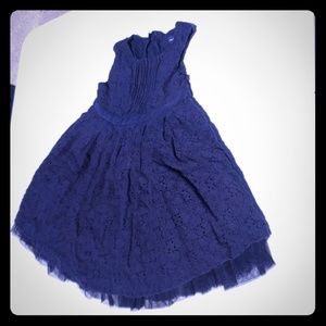 2t gap navy blue decorative dress.
